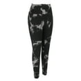 thumbnail image 2 of Leggings Tie Dye sin costuras, cintura alta, elásticos, negros, de secado rápido, suaves y transpirables, para yoga, para mujer, talla L, 2 of 14