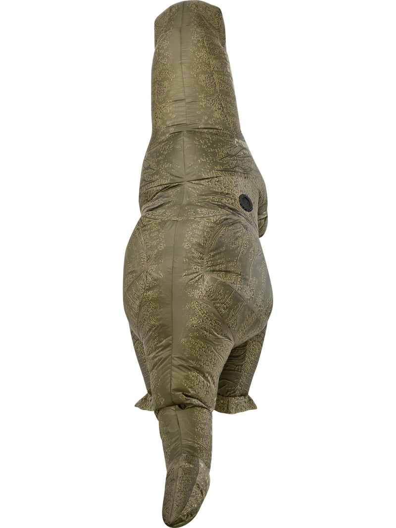 Jurassic World Inflatable T-Rex Costume for Adults by Rubies, Unisex (One Size Fits Most)