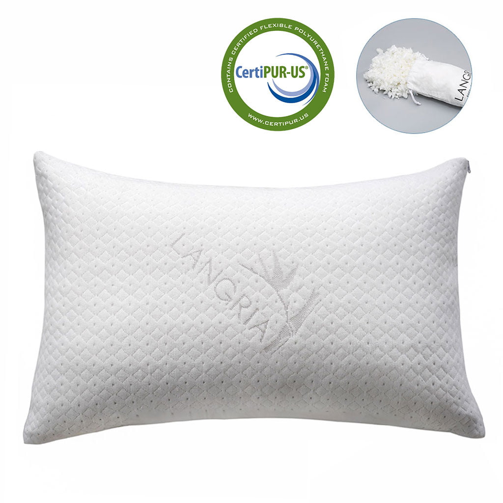 Visco Elastic Memory Foam Pillow With Free Pillow Protector Pack of 2,4,6 2 