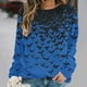 thumbnail image 4 of Ailaofu Spooky Season Sweatshirts Halloween Sweatshirt Women - Halloween Graphic Crewneck Tops Casual, 4 of 5