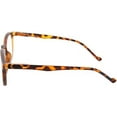 thumbnail image 3 of grinderPUNCH Oval Round Readers Lightweight Eyeglasses for Mens and Womens Reading Glasses +5.00, Tortoise, 3 of 8