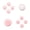 Pink, variant on 10pcs Soft Silicone Thumb Grips Caps for Game Controller Joystick Cover Protectors Caps