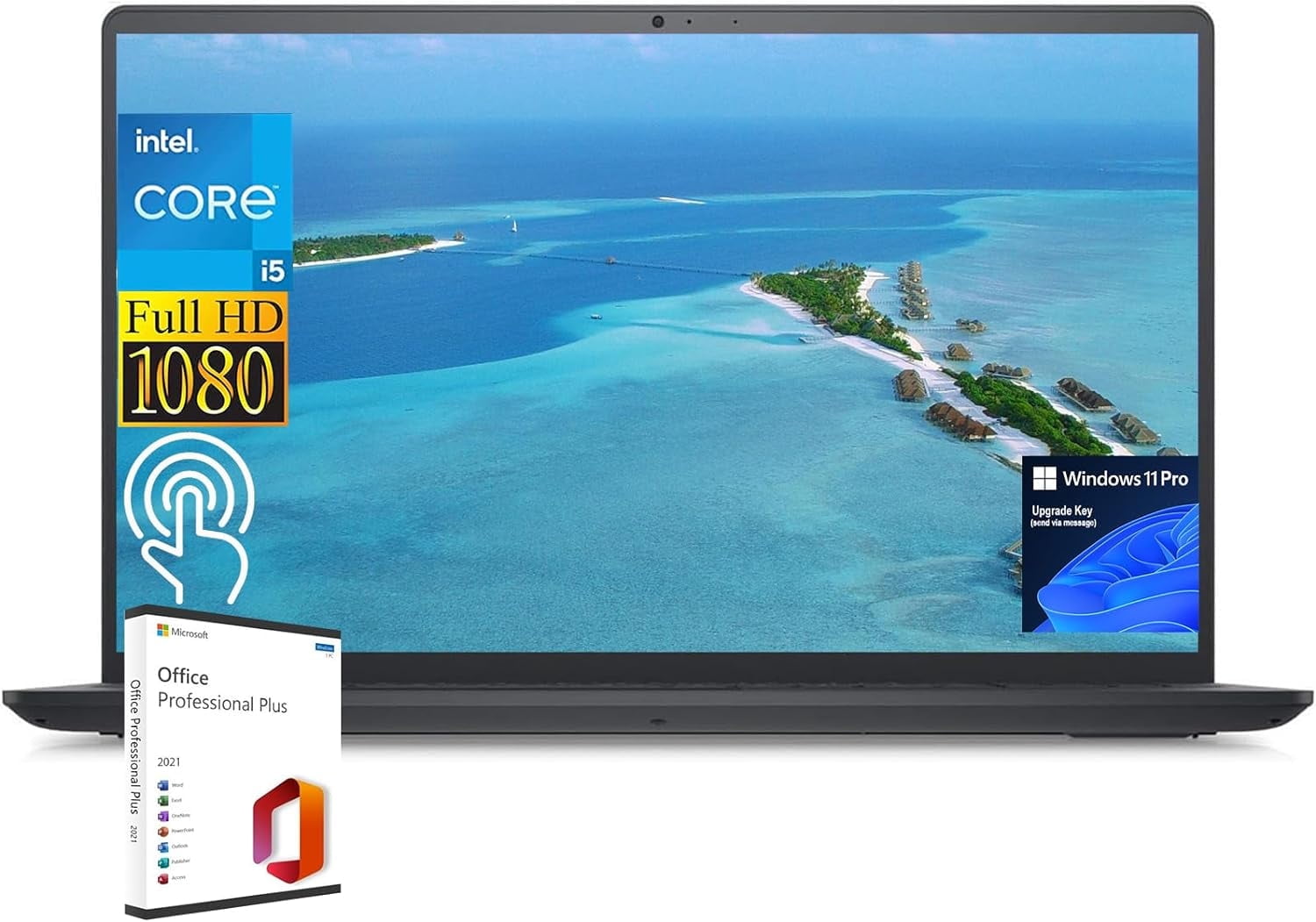 Dell Inspiron 15 3520 Business Laptop - with Microsoft Office