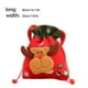 thumbnail image 3 of Injueey Bolsas con cordón de Navidad de dibujos animados, regalos, joyería, dulces, Navidad, Papá Noel, bolso con estampado de copos de Kits de decoración para fiestas Alce, 3 of 6