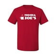 thumbnail image 2 of Mocha Joe's Coffee Stand Shop Logo | Mens Pop Culture Graphic T-Shirt, Red, X-Large, 2 of 4