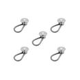 thumbnail image 1 of Shirt Collar Extenders, 5Pcs Metal Neck Extender for Dress Pants Large Collar, Silver, 1 of 5