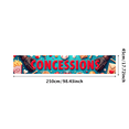thumbnail image 3 of LUUFILx Sports Theme Concessions Banner Baseball Party Supplies Popcorn Decor Background Event Photography Props Backdrop Theatre Decorations, 3 of 9
