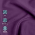 thumbnail image 5 of Bare Home 5-Piece Bed-in-a-Bag - Twin, Plum with Plum Sheet Set, 5 of 9