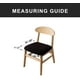 thumbnail image 4 of Fundas de asiento para sillas de comedor Fundas de asiento Fundas para sillas de cocina 2 piezas, 4 of 7