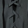 thumbnail image 5 of WREESH Men's Casual Hooded T-Shirts Solid Color Short Sleeve Sportswear Dark Gray, 5 of 9