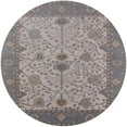 thumbnail image 1 of Ahgly Company Machine Washable Indoor Round Industrial Modern Sandstone Brown Area Rugs, 3' Round, 1 of 7