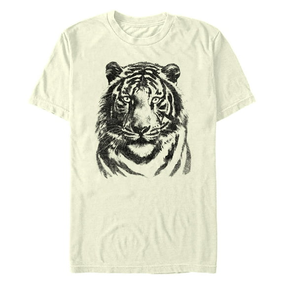 Men's Lost Gods Tiger Sketch Graphic T-Shirt