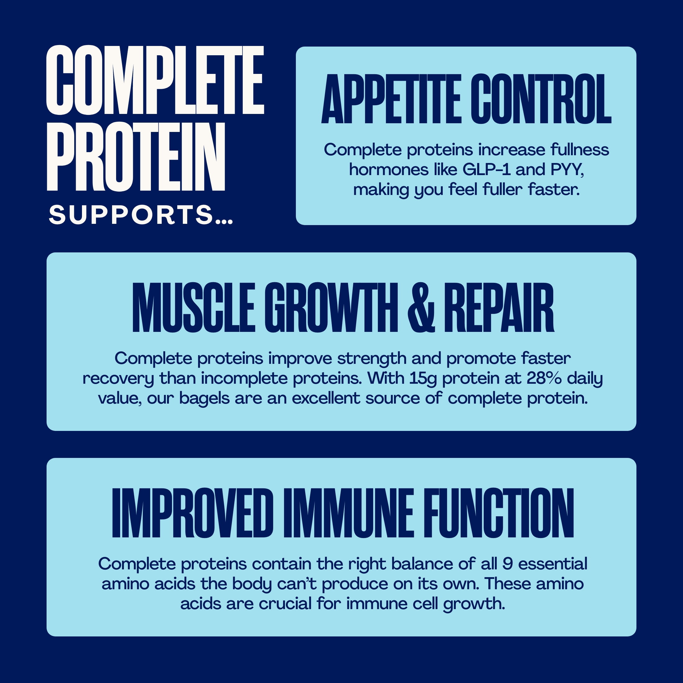 Sola Blu-Berry Protein Bagels, 15g Complete Protein, 12oz, 4 Count