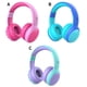 thumbnail image 4 of Auriculares para niños Bluetooth 5.0 Dibujos animados 3.5mm Auriculares para niños Auriculares portátiles plegables, Morado Inevent EL000905-03B, 4 of 7
