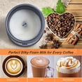 thumbnail image 3 of Electric Milk Frother 4 in 1 Frother, Automatic Milk Frother for Hot and Cold Frothing and Heating Milk, Milk Frother Quiet Operation Ideal for Kitche, 3 of 5