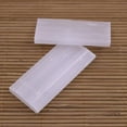 thumbnail image 3 of EOEMY 2Pcs Natural Selenite Gypsum Pad Crystal Specimen Energy Healing 20mmx50mm, 3 of 4