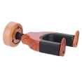 thumbnail image 4 of Soporte de pared para guitarra, Base de madera maciza, cuerpo de gancho de goma de plástico (Color madera roja), 4 of 10