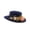 🔥 D_New#68, variant on Women’s Wide Brim Floral Dress Hat for Weddings, Parties, Church and Outdoor Events, Vintage Style Sun Hat
