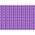thumbnail image 1 of Ahgly Company Machine Washable Indoor Rectangle Transitional Violet Purple Area Rugs, 5' x 7', 1 of 7