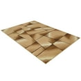 thumbnail image 5 of Allstar Modern Accent Rug with Intersecting Line design Chocolate 8' x 10' 8' x 10', 5 of 5
