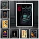 thumbnail image 2 of Classic Horror Movie Michael Myers Halloween Poster Kraft Paper Painting Wall Study Room Living Room Decoration Painting Art, 2 of 5