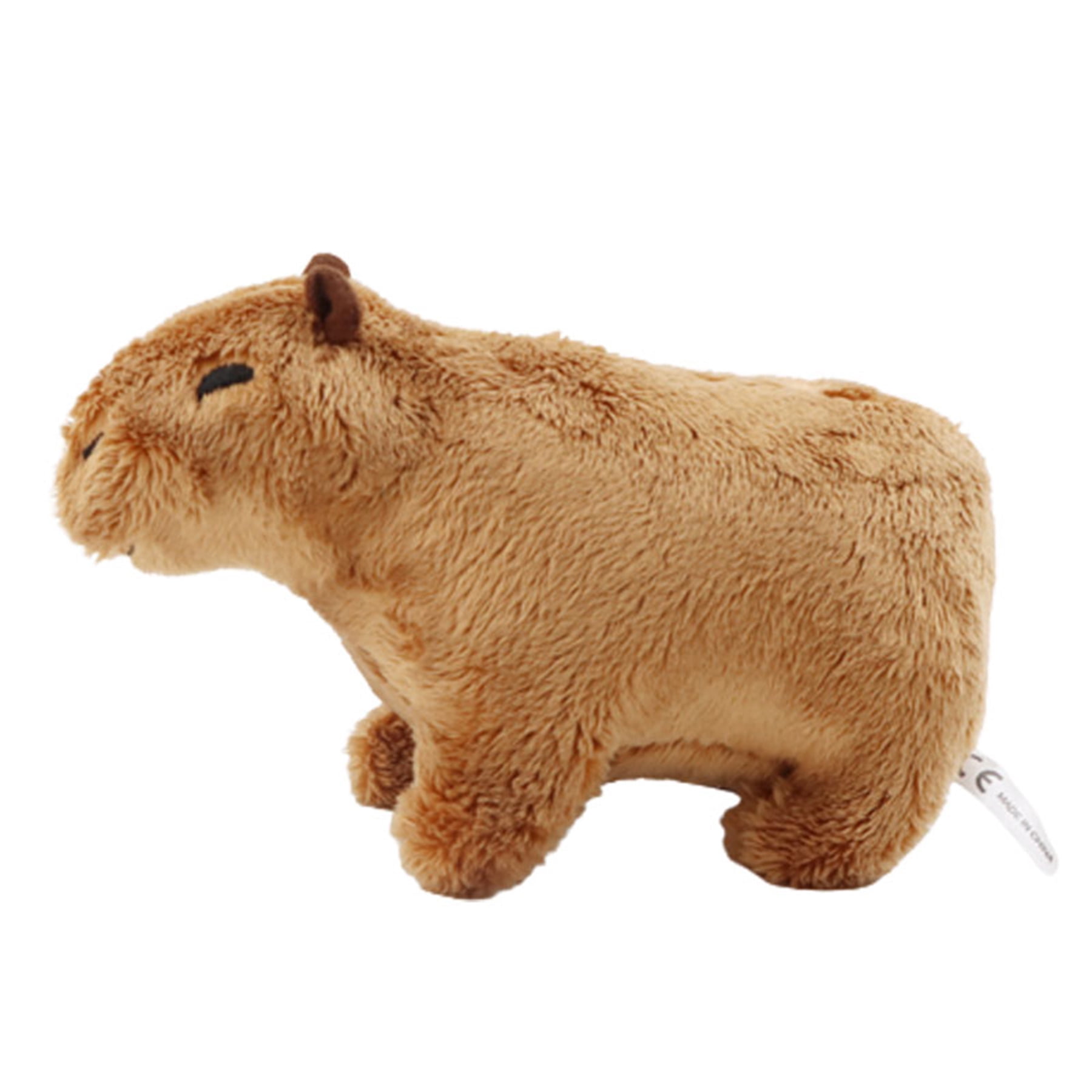 B-CREATOR Capybara Plush Toy - (6.7inches, 1-Pack)Realistic and Huggable Stuffed Animal for Kids and Adults