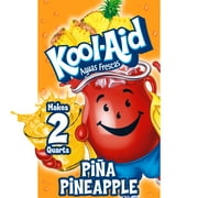 Kool-Aid Aguas Frescas Unsweetened Pina-Pineapple Artificially Flavored Powdered Soft Drink Mix, 0.14 oz Packet