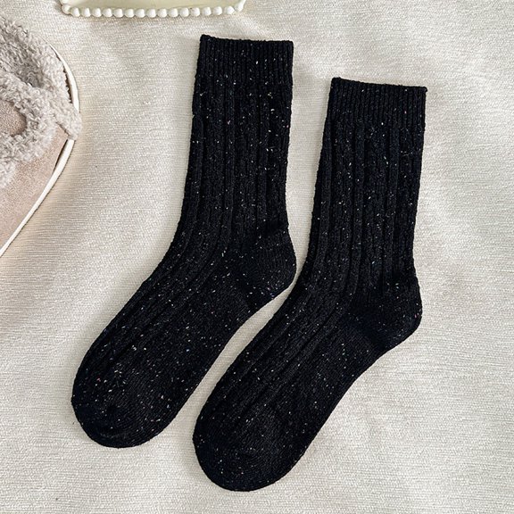 Bamboo Viscose Diabetic Ankle Socks for Women JIANLAI Hiking Warm Winter Thick Thermal Crew Cozy Cabin Ladies Gift Comfy Boot Work Socks