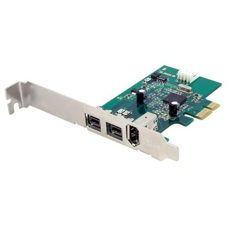 StarTech.com PEX1394B3 2b 1a PCI Express FireWire Adapter (Best Firewire Pci Card)