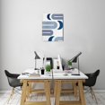 thumbnail image 4 of Striking Unframed Abstract Wall Art Prints - 12x16inch Boho Decor in Minimalist Geometric Design, Neutral Line Art Perfect for Mid Century Modern Bedroom Display., 4 of 7