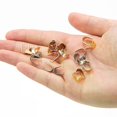 thumbnail image 3 of 100pcs Stainless Steel Clip Pendant Clasp Melon Seed Buckle for DIY Charm Connector Jewelry Making Finding Necklace Accessories, 3 of 5