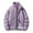 Purple, variant on Daznico Mens Winter Jacket - Men's and Women's Autumn Winter Corduroy Collar Jacket Warm Casual Outerwear for Daily Wear -Winter Coats for Men,Color:Green,Size:XL