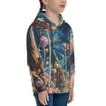 thumbnail image 3 of Easygdp Starry Sky Planet Lollipop Boys Hoodie Kids Sweatshirt Youth Pullover With Hood-Medium, 3 of 6