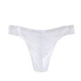 thumbnail image 2 of Tao Tao Valentine's Day Seamless Free Breathing Male Smooth Ice Silk G-Strings & Thongs Underwear Men Brief White L, 2 of 3