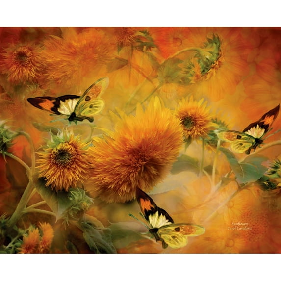 Cavalaris "Sunflowers" Wall Decal