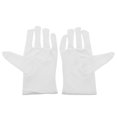 thumbnail image 4 of 1 par Guantes Blancos de , Guantes Suaves y Elásticos Guantes de Trabajo de Protección Guantes de Inspección de Plata Fernando Guantes de novia de boda, 4 of 8