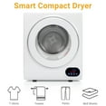 thumbnail image 6 of VINGLI Compact 5.5 lbs 110 V White Electric Tumble Dryer, 6 of 18