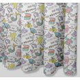 thumbnail image 6 of S4Sassy White Tortoise & Mermaid Ocean Waterproof Bathroom Shower Curtain With Roller Rings Hook-60 x 75 Inch, 6 of 6