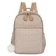 thumbnail image 1 of Bolsa Mochila Oxford para mujer, mochila grande con cremallera, mochila de viaje grande a la moda (blanco), 1 of 7