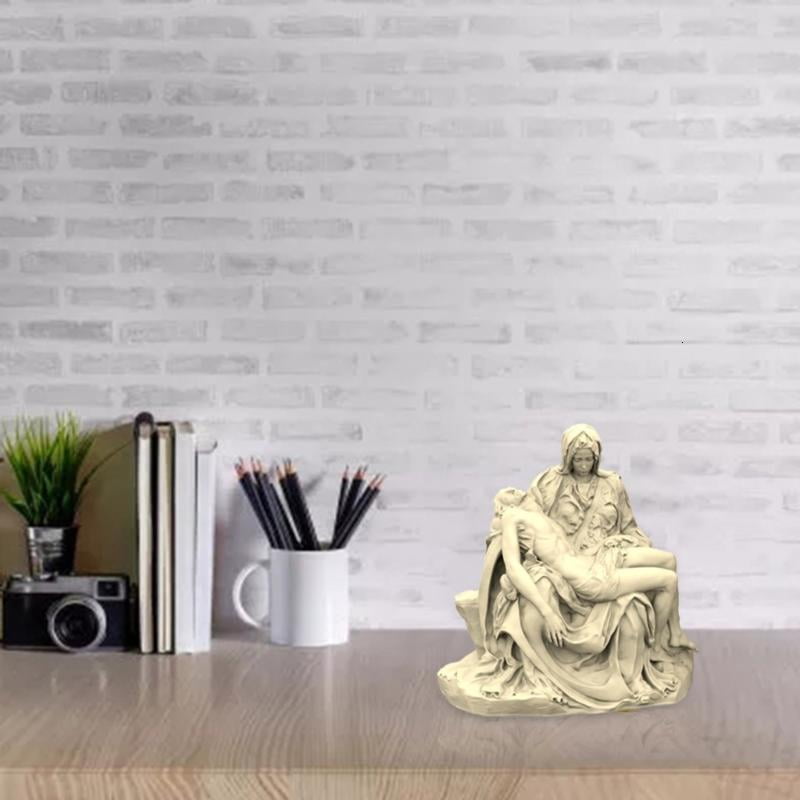 3D Statue Mold Silicone Pieta Silicone Candle Making Mold Gypsum Candle Mold