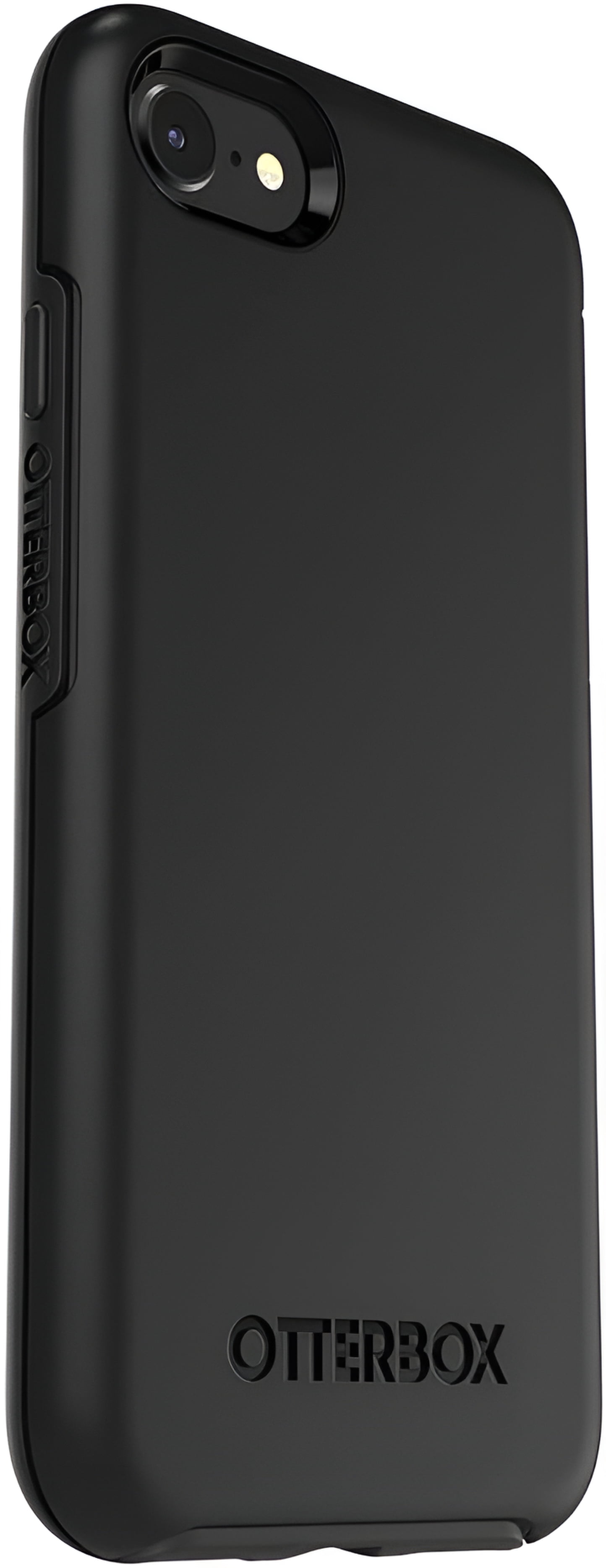 OtterBox Symmetry Series Slim Case for iPhone SE 3rd Gen 2022, iPhone SE 2nd 2020, iPhone 8 and iPhone 7 NOT Plus - Bulk Packaging - Black