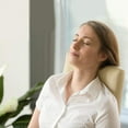 thumbnail image 3 of Ergonomic Lumbar Support Pillow - Elevates Lower Back Comfort - Pure Memory Foam - Use in Car or Office Chair - Fits Most Seats - Breathable Mesh - Washable Cover, 3 of 8