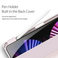 thumbnail image 3 of Magnetic Protective Case For IPad Pro 12.9 2022 Transparent Back Cover With Pen Slot, 3 of 6