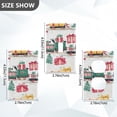 thumbnail image 7 of Yayeee Blank Wall Plate Cover 1-Gang 4.5"x2.7" Home Unused Decorative Outlet, Christmas Train, 7 of 7