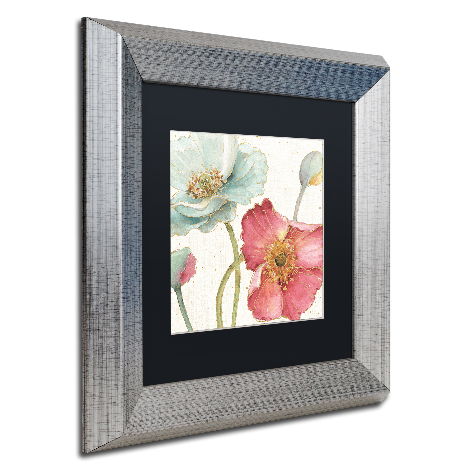 Lisa Audit 'Spring Softies II' Matted Framed Art