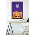 thumbnail image 6 of NBA Sacramento Kings - S. Preston Mascot Slamson 23 Wall Poster, 22.375" x 34" Framed, 6 of 6