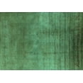 thumbnail image 1 of Ahgly Company Machine Washable Indoor Rectangle Oriental Turquoise Blue Traditional Area Rugs, 2' x 5', 1 of 4