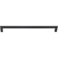 thumbnail image 2 of Contemporary Round Cabinet Pull, 256 Millimeters, Zinc Base Material, Matte Black by Stone Harbor Hardware, 2 of 2