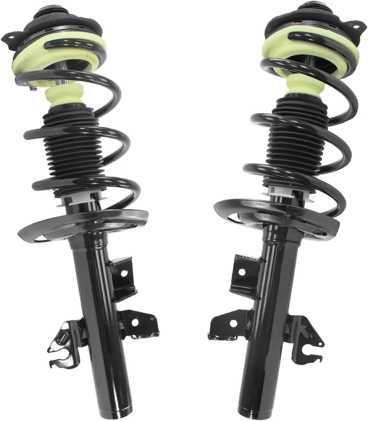Detroit Axle - 8pc 2.4L Struts Suspension Kit for 2015-2017 Chrylser 200, 4 Front Rear Sway Bar Links 2 Complete Front Struts Coil Spring 2 Rear Shock Absorbers Assembly 2016 Replacement