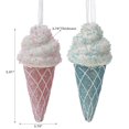 thumbnail image 2 of Ice Cream Cone Ornament - Set of 12, 2 of 3